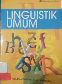 LINGUISTIK UMUM