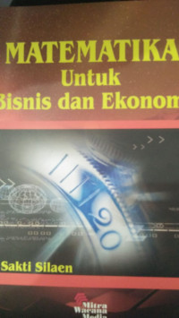 MATEMATIKA UNTUK BISNIS DAN EKONOMI