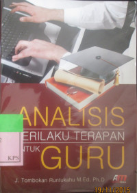 ANALISIS PERILAKU TERAPAN UNTUK GURU