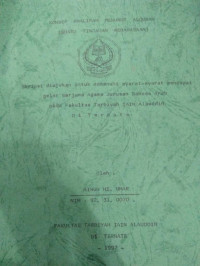 KONSEP KHALIFAH MENURUT AL QUR'AN