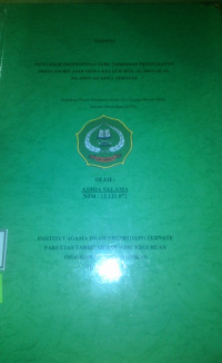 PENGARUH PROFESIONAL GURU TERHADAP PENINGKATAN PRESTASI BELAJAR SISWA KELAS 11 MTS. AL-IRSYAD AL-ISLAMIYAH KOTA TERNATE