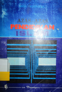 AZAS-AZAS PENDIDIKAN ISLAM