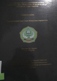 ANALISIS KEUNGGULAN KOMPETITIF PRODUK PEMBIAYAAN MURABAHAH PADA PT. BANK SYARI'AH MANDIRI KOTA TERNATE