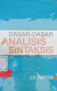 DASAR-DASAR ANALISIS SINTAKSIS