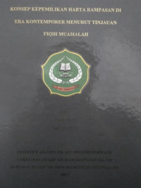 KONSEP KEPEMILIKAN HARTA RAMPASAN DI ERA KONTEMPORER MENURUT TINJAUAN FIQIH MUAMALAH