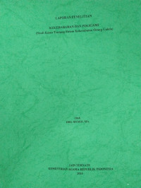 KEKERABARAN DAN POLIGAMI (Studi Kasus Tentang Sistem Kekerabatan Orang Galela)