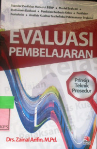 EVALUASI PEMBELJARAN : ( Prinsip Teknik Prosudur)