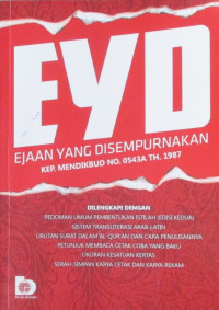 EYD EJAAN YANG DISEMPURNAKAN