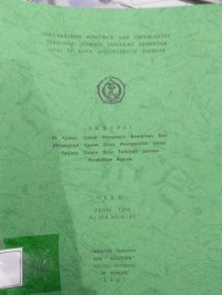 PERTAMBAHAN PENDUDUK DAN IMPLIKASINYA TERHADAP LEMBAGA PENDIDIKAN MENEGAH ATAS DI KOTA ADMINISTRATIF TERNATE