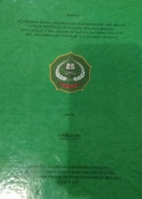 PENERAPAN MODEL PEMBELAJARAN KOOPERATIF TIPE JIGSAW UNTUK MENINGKATKAN HASIL BELAJAR BIOLOGI SISWA KALAS X SMA NEGRI 28 GALALA MANDIOLI SELATAN KEC.MANDIOLI SELATAN KAB. HALMAHERA SELATAN