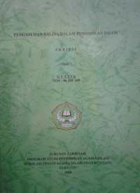 PENGASUHAN BALITADALAM PENDIDIKAN ISLAM