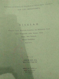 KENAKALAN REMAJA DI KERURAHAN DUFA-DUFA TERNATE DAN CARA MENGATASINYA