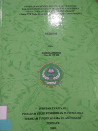 PENERAPAN MODEL RECIPROCAL TEACHING DALAM MENINGKATKAN HASIL BELAJAR SISWA PADA OPERASI BILANGAN BERPANGKAT