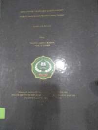 MEKANISME TRANSAKSI KARTU KREDIT{pada PT bank syariah mandiri cabang ternate}