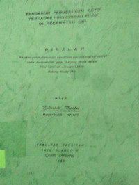 PENGARUH PERUSAHAN KAYU TERHADAP LINGKUNGAN ALAM DI KECAMATAN OBI