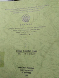 PENDAYAGUNAAN SUMBER-SUMBER BELAJAR DALAM UPAYA MENINGKATKAN KUALITAS SISWA DI SMP ISLAM SAMARGALILLA 1  KECAMATAN BACAN