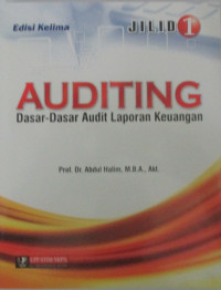 AUDITING DASAR-DASAR AUDIT LAPORAN KEUANGAN