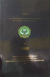 STRATEGI PEMASARAN PENYALURAN PERBANKAN DI PT.BPR BOBATO LESTARI KOTA TERNATE