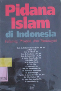 PIDANA ISLAM DI INDONESIA PELUANG,PROSPEK,DAN TANTANGAN