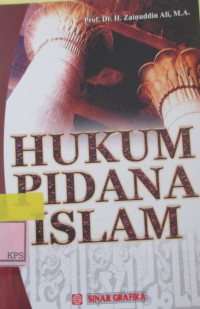 HUKUM PIDANA ISLAM