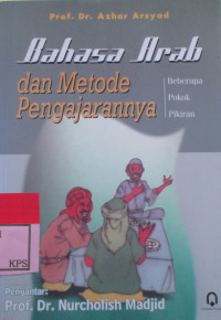 BAHASA ARAB DAN METODE PENGAJARANNYA