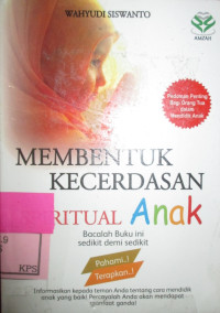 MEMBENTUK KECERDASAN SPRITUAL ANAK