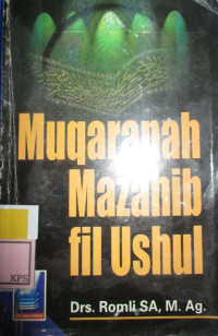 MUQARANAH MAZAHIB FIL USHUL