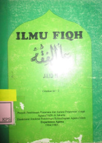 ILMU FIQH JILID II