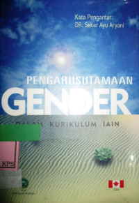 PENGARUSUTAMAAN GENDER DALAM KURUKULUM IAIN