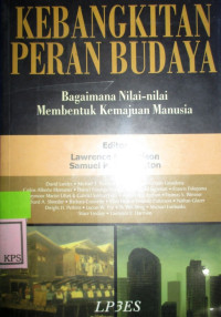 KEBANGKITAN PERANG BUDAYA:BAGAIMANA NILAI-NILAI MEMBENTUK KEMAJUAN MANUSIA