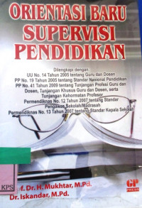 ORENTASI BARU SUPERVISI PENDIDIKAN