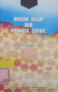 HUKUM ISLAM DAN PRANATA SOSIAL