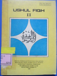 USHUL FIQIH II