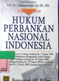 HUKUM PERBANKAN NASIONAL INDONESIA