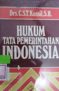 HUKUM TATA  PEMIRINTAHAN INDONESIA