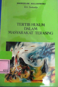 TERTIB DALAM MASYARAKAT TERASING