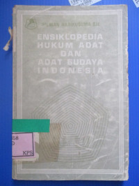 ENSIKLOPEDIA HUKUM ADAT DAN ADAT BUDAYA INDONESIA