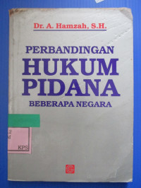 PERBANDINGAN HUKUM PIDANA BEBERAPA NEGARA