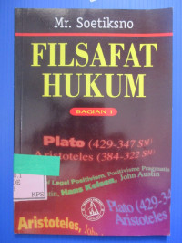 FILSAFAT HUKUM BAGIAN 1