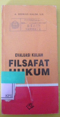 EVALUASI FILSAFAT HUKUM