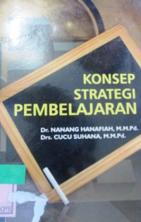 KONSEP STRATEGI PEMBELAJARAN