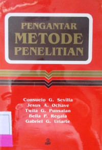 PENGANTAR METODE PENELITIAN