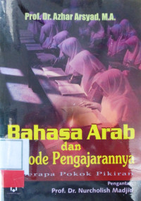 BAHASA ARAB DAN METODE PENGAJARANNYA