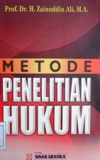 METODE PENELITIAN HUKUM