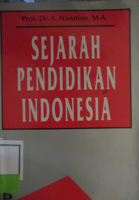 SEJARAH PENDIDIKAN INDONESIA