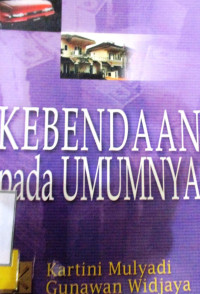 KEBENDAAN PADA UMUMNYA