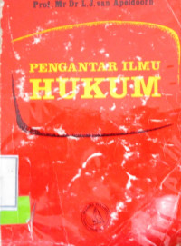 PENGANTAR ILMU HUKUM