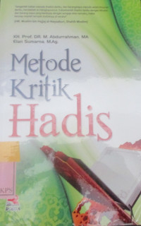 METODE KRITIK HADIS