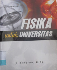 FISIKA UNTUK UNIVERSITAS