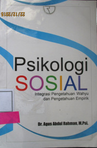 PSIKOLOGI SOSIAL: INTERAKSI PENGETAHAUN WAHYU DAN PENGETAHUAN IMPIRIK